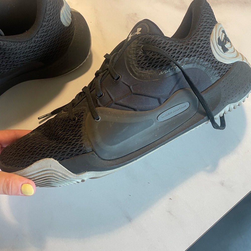 Under Armour Charcoal Black Sneakers